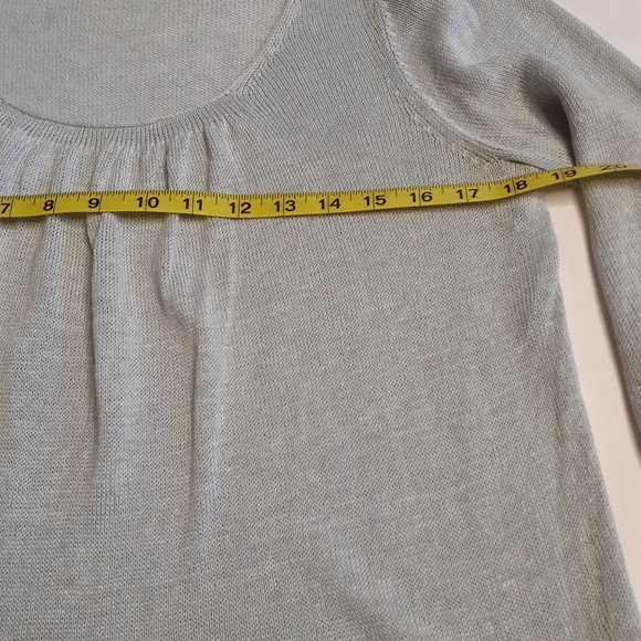 Eileen Fisher Linen top. Light Green Color. Size M - Picture 6 of 8